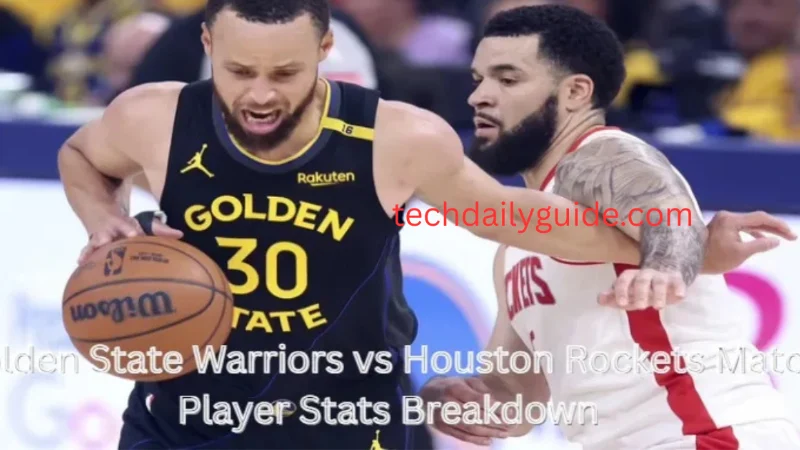 "Houston Rockets vs Golden State Warriors Match Player Stats"