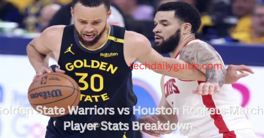"Houston Rockets vs Golden State Warriors Match Player Stats"